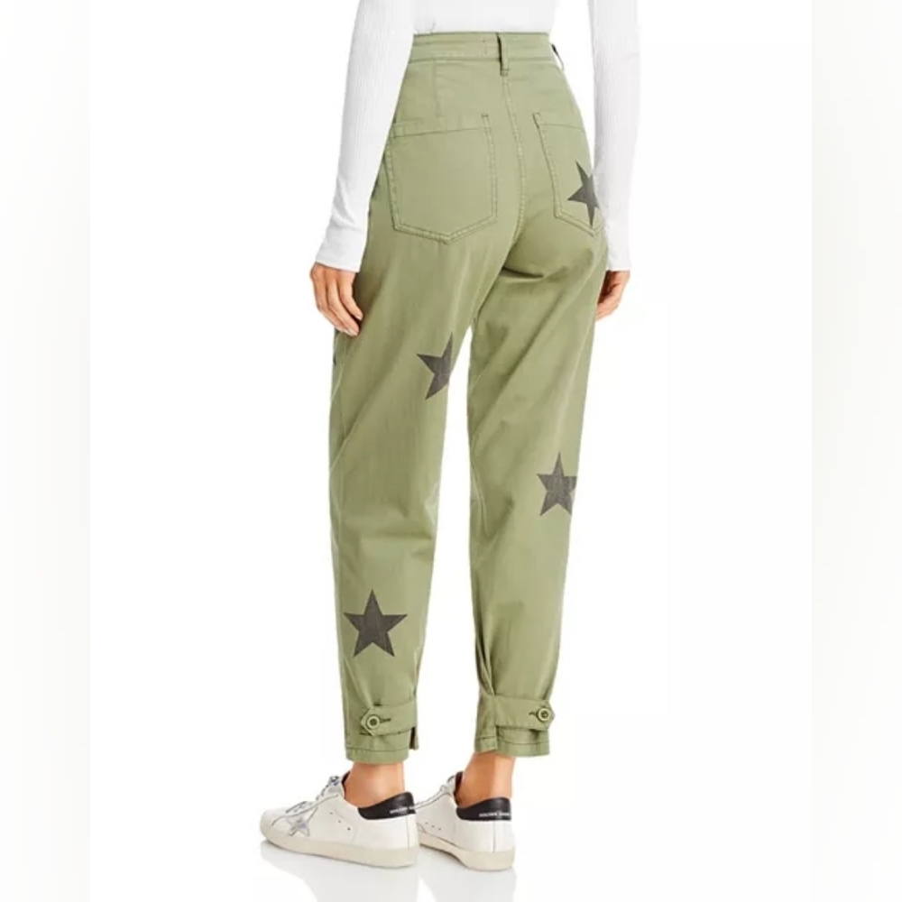 Pistola Tammy Star Print High Rise Trousers Size 29 - Picture 2 of 15